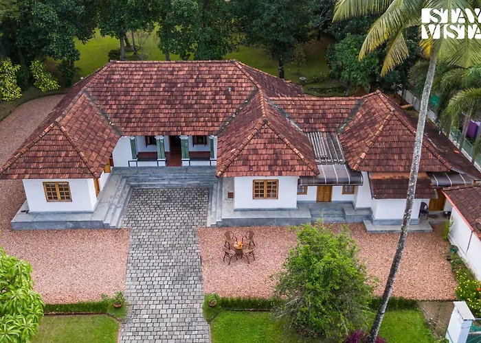 Cvm House With Lawn At Thiruvalla By Stayvista Alappuzha
